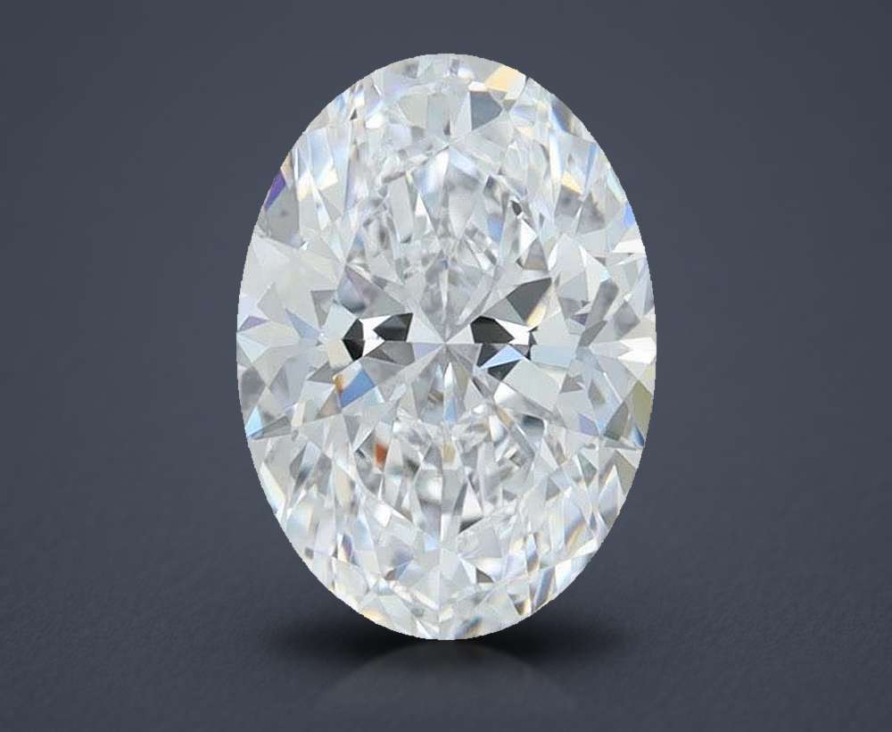 0.98 Carat Oval Lab Diamond