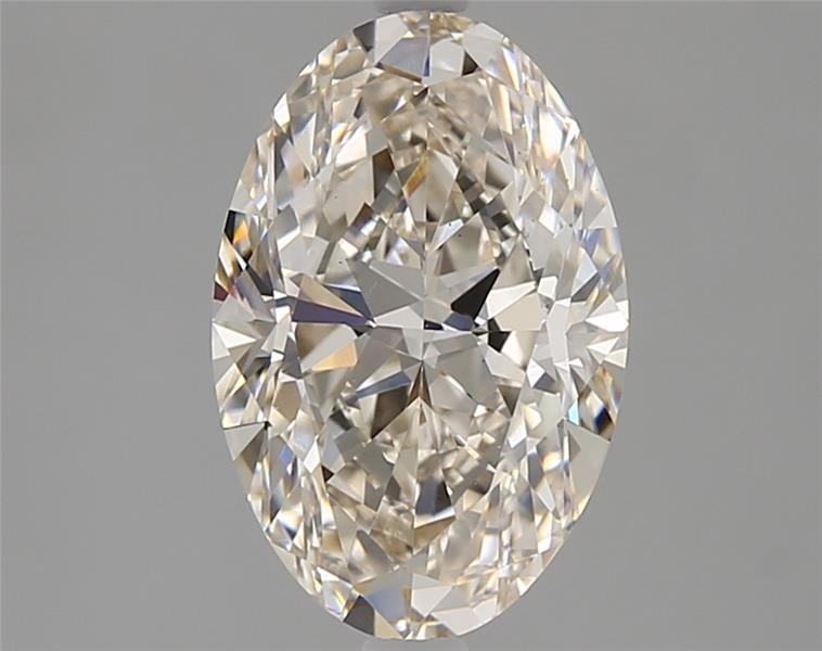 2.50ct K VS2 Rare Carat Ideal Cut Oval Diamond