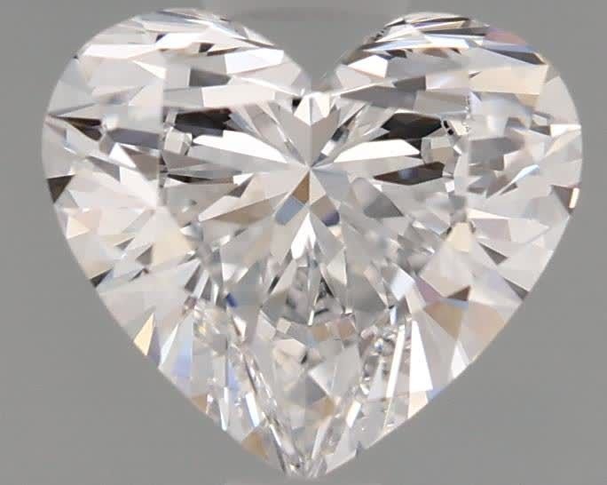 0.84ct D VS1 Rare Carat Ideal Cut Heart Lab Grown Diamond