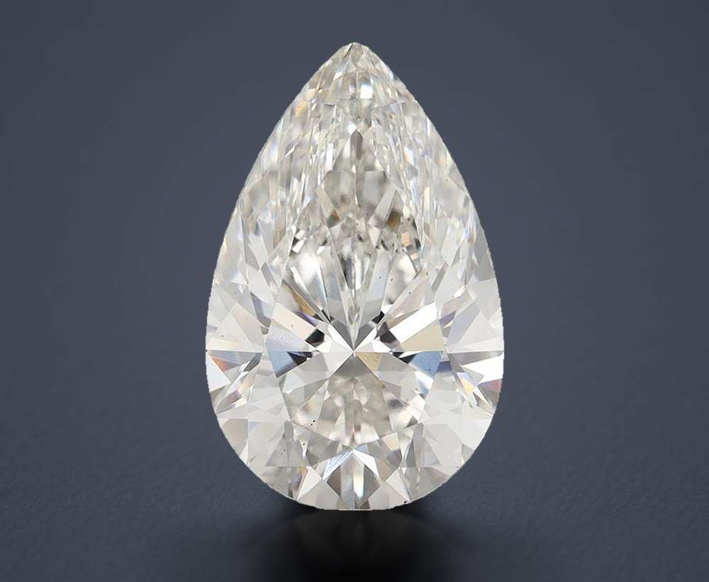 7.11 Carat Pear Lab Diamond
