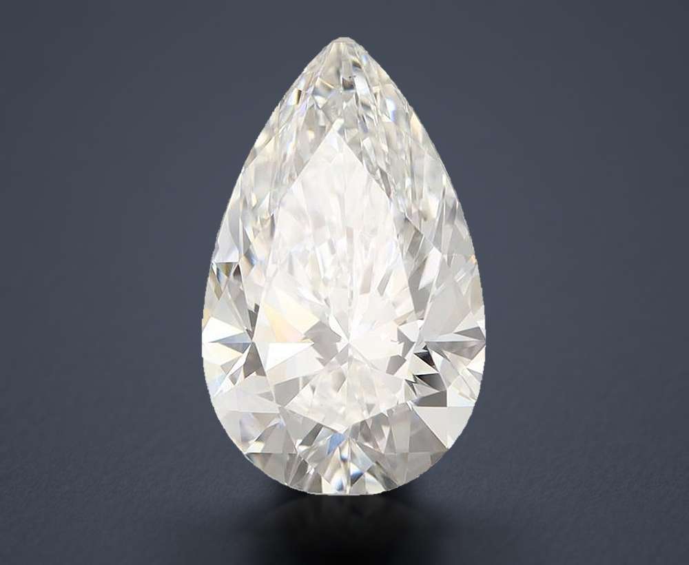 5.01 Carat Pear Lab Diamond