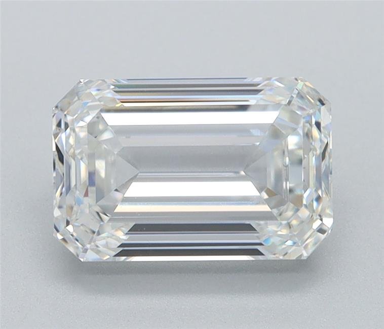 2.16ct G VS1 Rare Carat Ideal Cut Emerald Lab Grown Diamond