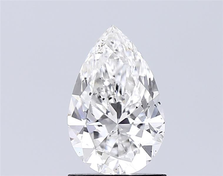 1.23ct F SI1 Rare Carat Ideal Cut Pear Lab Grown Diamond