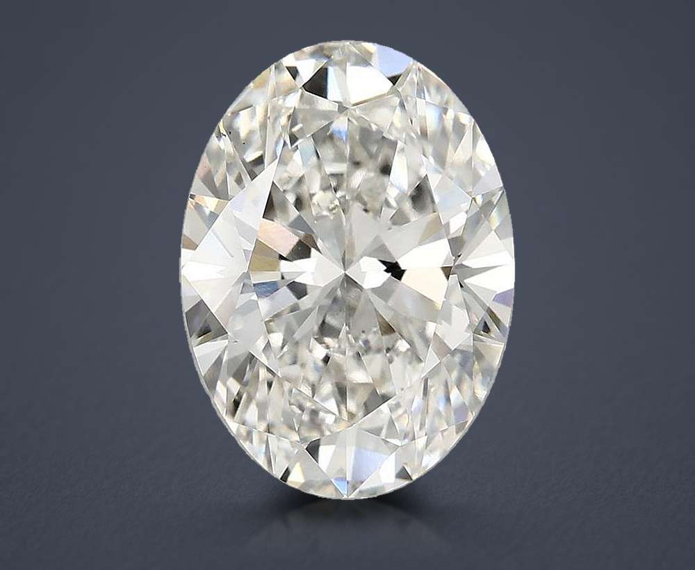 4.38 Carat Oval Lab Diamond