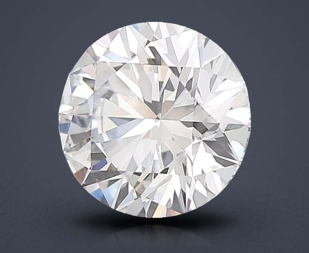 3.21 Carat Round Lab Diamond