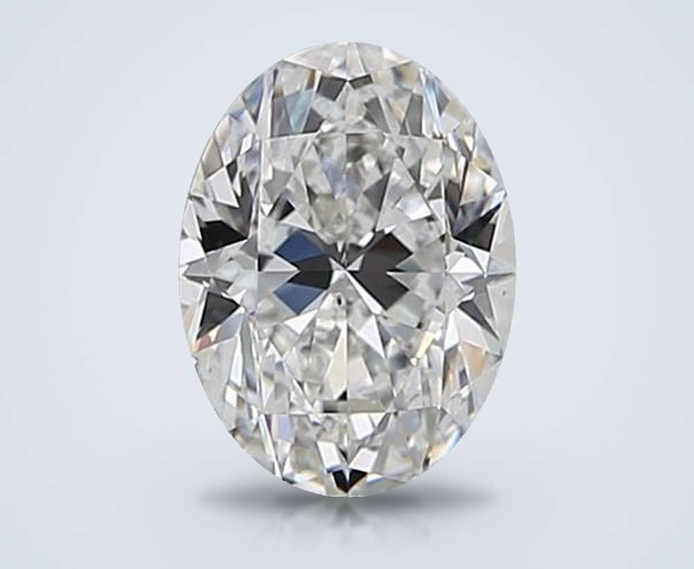 1.50 Carat Oval Natural Diamond