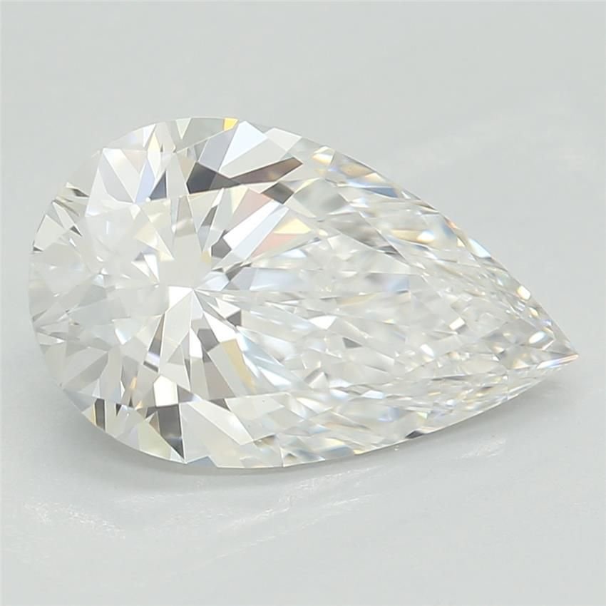 1.51ct D VS1 Rare Carat Ideal Cut Pear Lab Grown Diamond