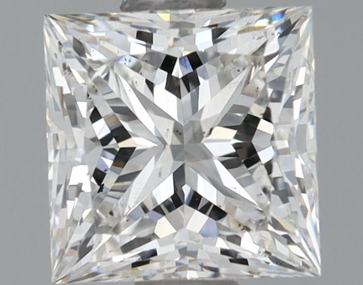 1.06ct F SI1 Rare Carat Ideal Cut Princess Lab Grown Diamond