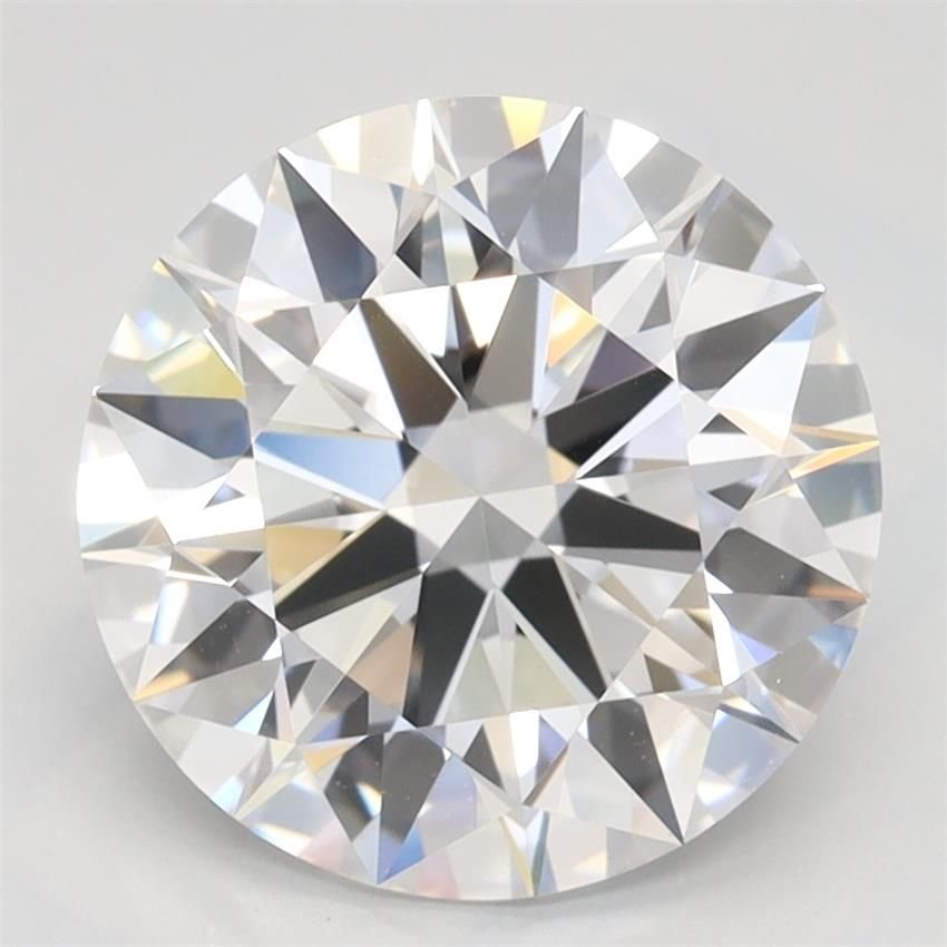 2.82ct D IF Rare Carat Ideal Cut Round Lab Grown Diamond