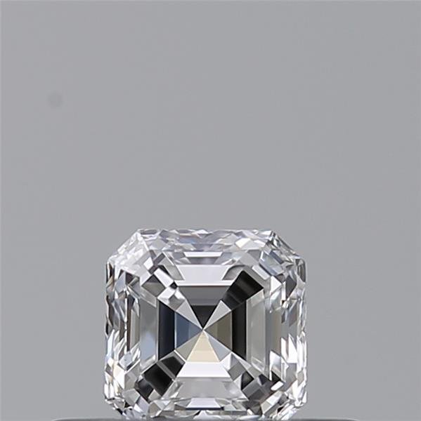 0.26ct D VVS2 Very Good Cut Asscher Diamond