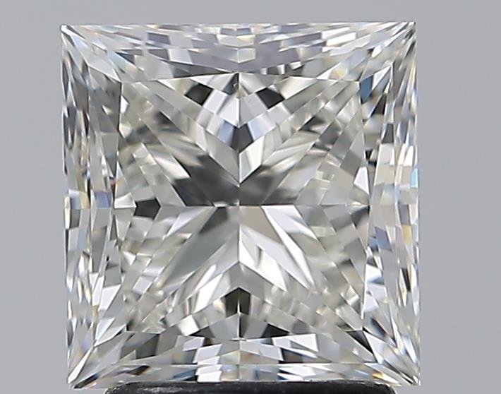 2.51ct J VS2 Rare Carat Ideal Cut Princess Diamond