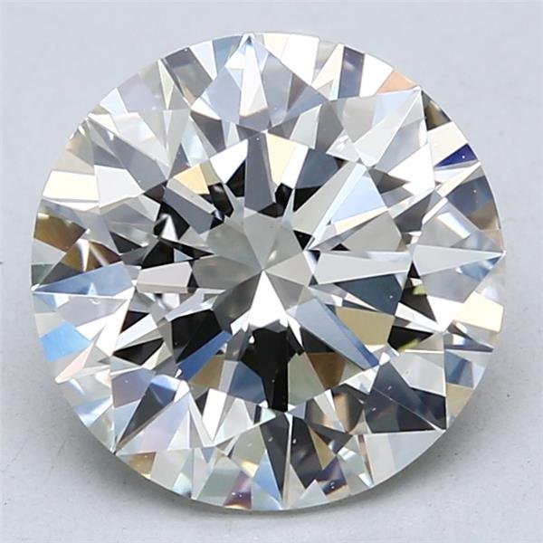 3.59 Carat Round Lab Diamond