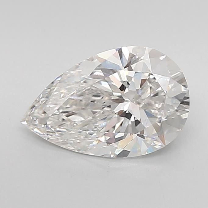 2.07ct F VS1 Rare Carat Ideal Cut Pear Lab Grown Diamond