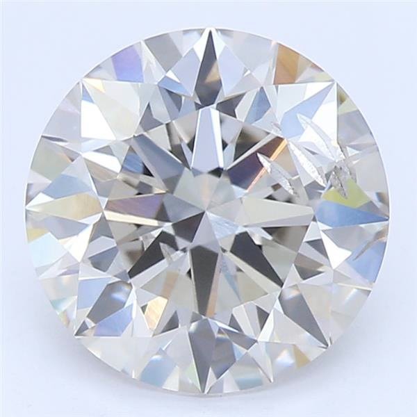 1.66ct J SI2 Rare Carat Ideal Cut Round Lab Grown Diamond