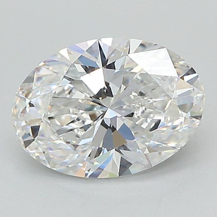 1.38ct D VS1 Rare Carat Ideal Cut Oval Lab Grown Diamond