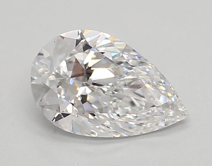 0.99ct E VVS1 Rare Carat Ideal Cut Pear Lab Grown Diamond
