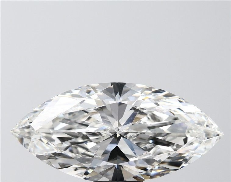 11.06ct F VVS2 Rare Carat Ideal Cut Marquise Lab Grown Diamond