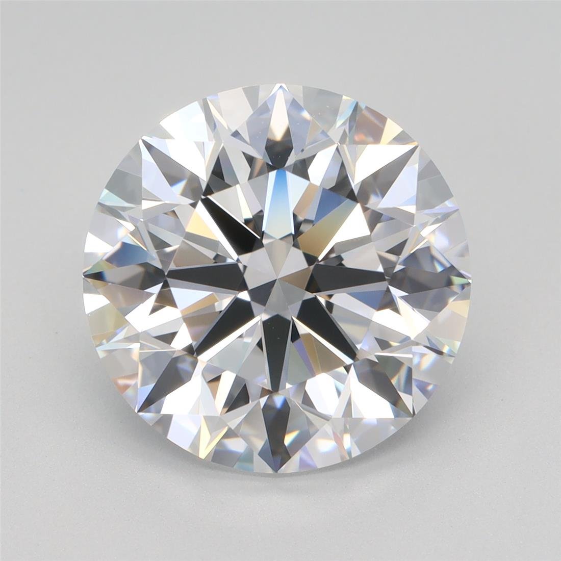 5.02ct D VVS2 Rare Carat Ideal Cut Round Lab Grown Diamond