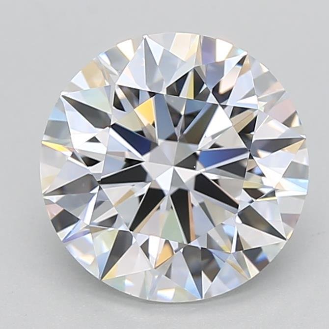 3.04ct E VVS1 Rare Carat Ideal Cut Round Lab Grown Diamond