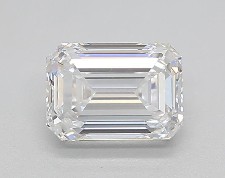 1.11ct E VVS1 Rare Carat Ideal Cut Emerald Lab Grown Diamond