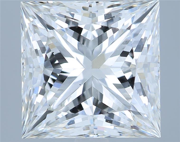 3.53ct H VS2 Rare Carat Ideal Cut Princess Lab Grown Diamond