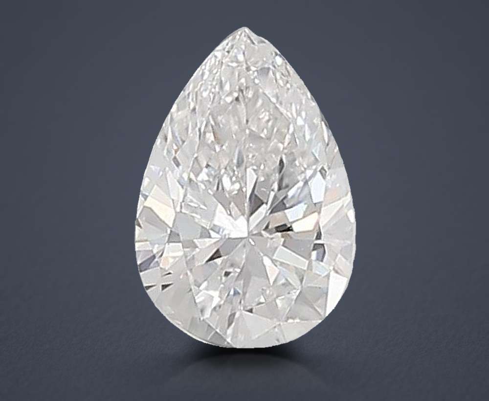 0.82 Carat Pear Lab Diamond