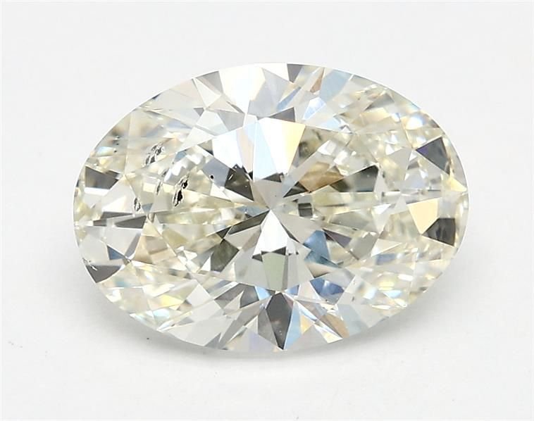 1.51ct I SI2 Rare Carat Ideal Cut Oval Lab Grown Diamond