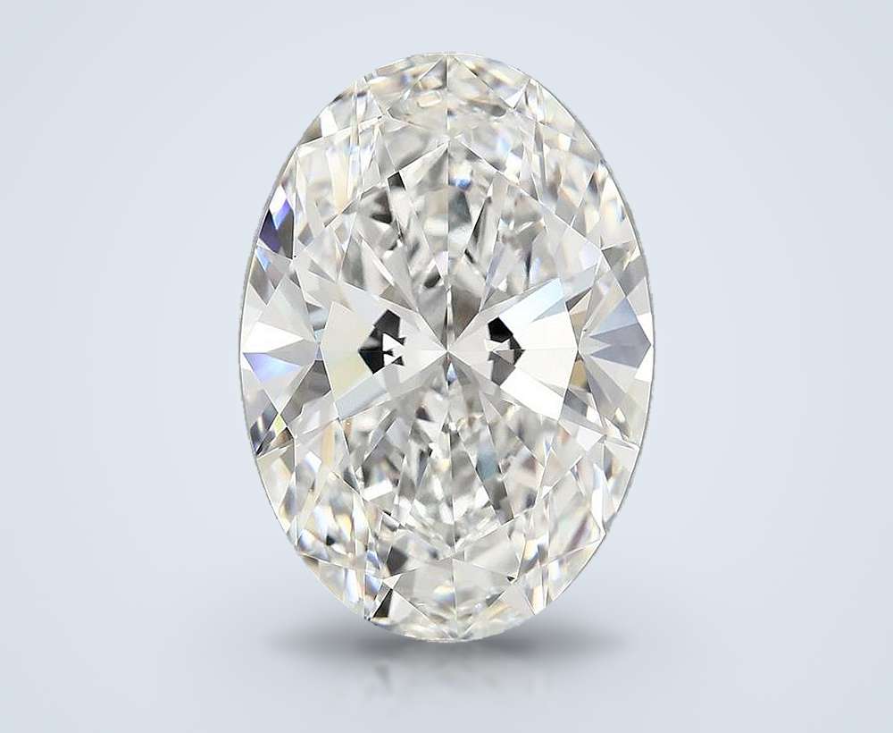 10.08 Carat Oval Lab Diamond