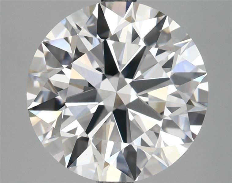 4.56ct D VS2 Rare Carat Ideal Cut Round Lab Grown Diamond