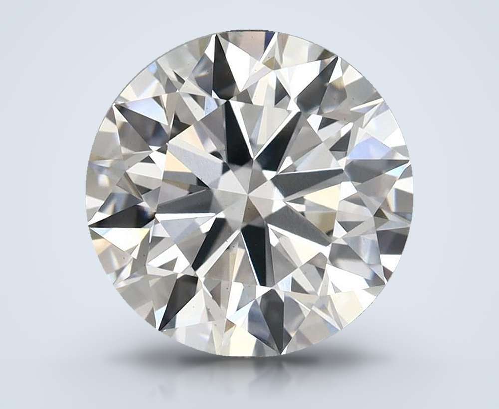4.56 Carat Round Lab Diamond