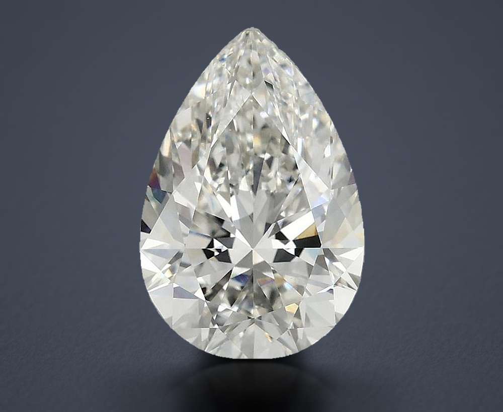 3.10 Carat Pear Lab Diamond