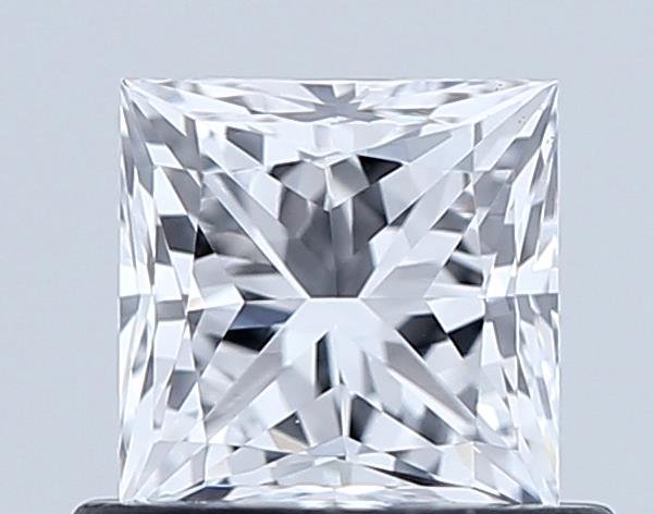 0.77ct D VS1 Very Good Cut Princess Lab Grown Diamond