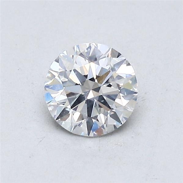 0.53ct E SI1 Rare Carat Ideal Cut Round Diamond