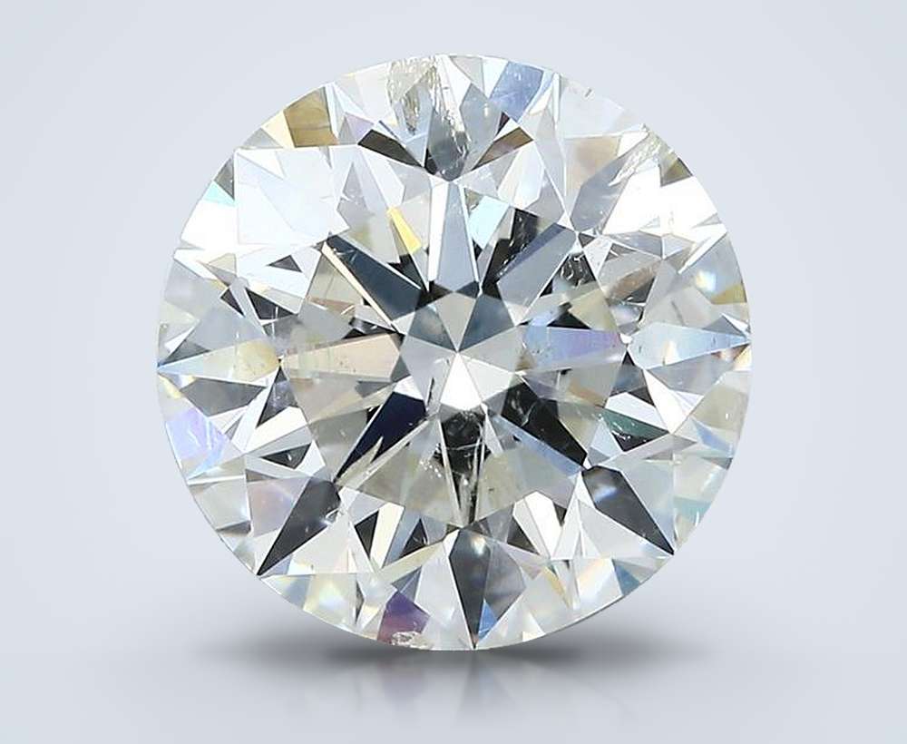4.58 Carat Round Natural Diamond