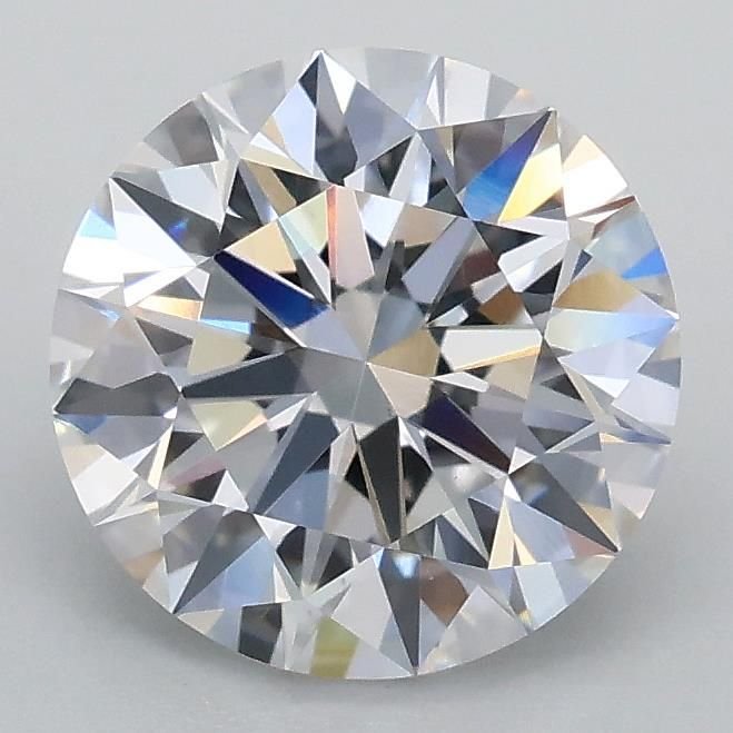 1.59ct D VVS2 Rare Carat Ideal Cut Round Lab Grown Diamond