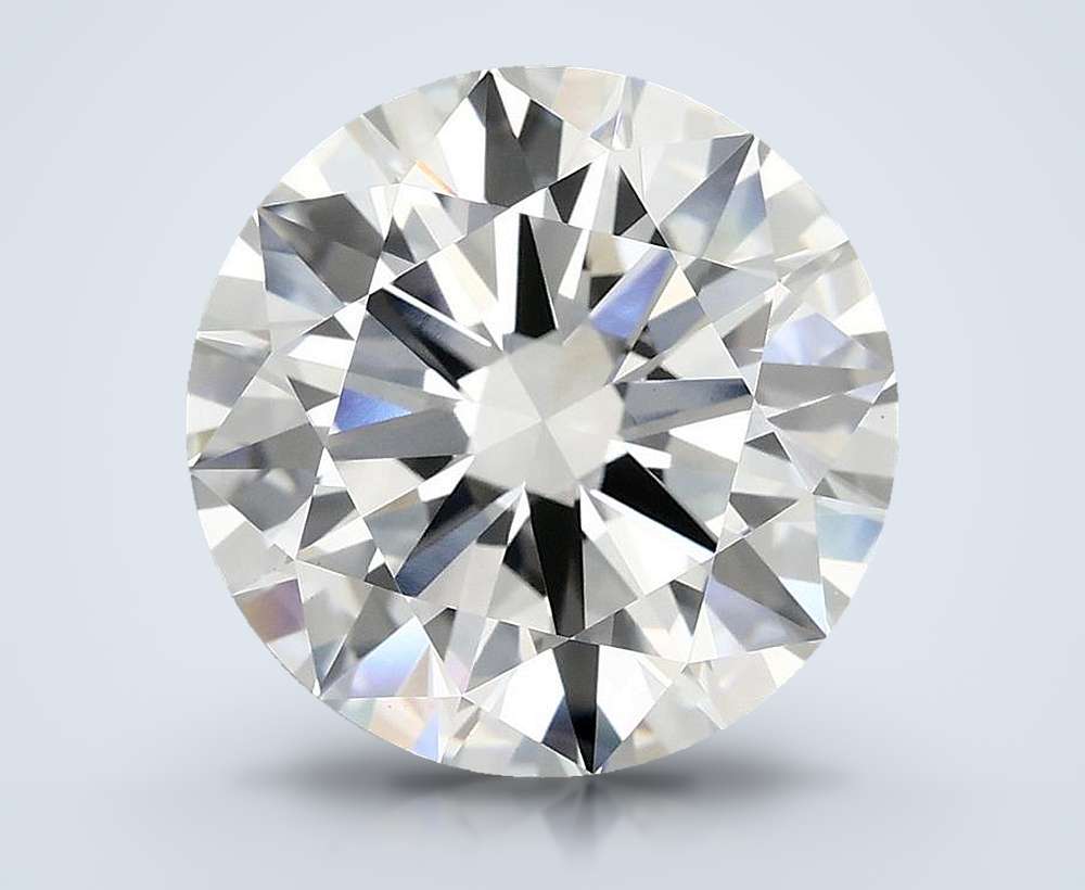 5.78 Carat Round Lab Diamond