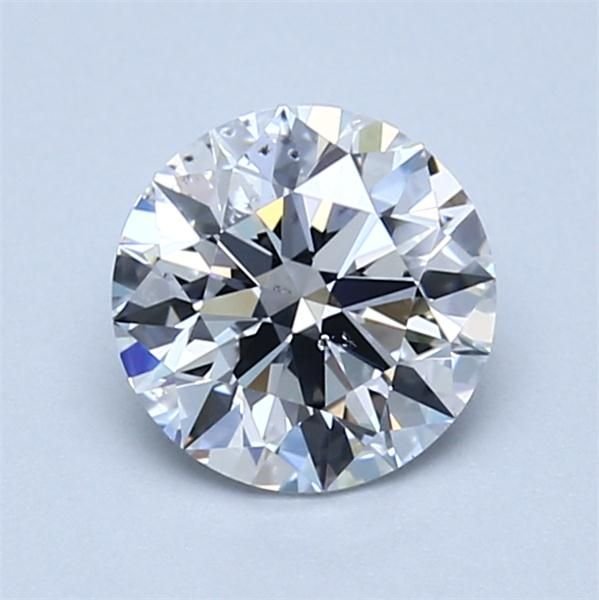 1.09ct D SI2 Rare Carat Ideal Cut Round Diamond