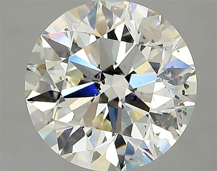 2.72ct K SI2 Excellent Cut Round Diamond