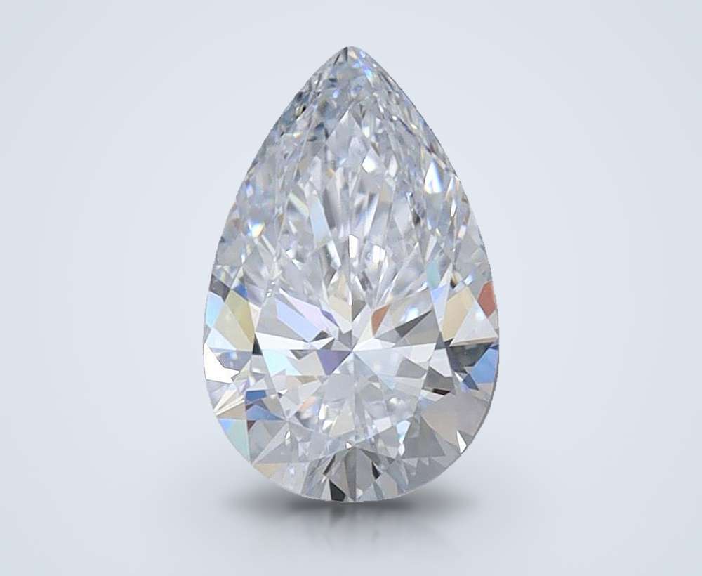 1.00 Carat Pear Lab Diamond
