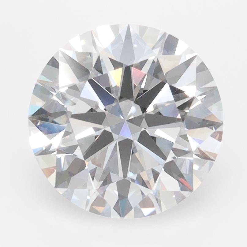 2.58ct D IF Rare Carat Ideal Cut Round Lab Grown Diamond