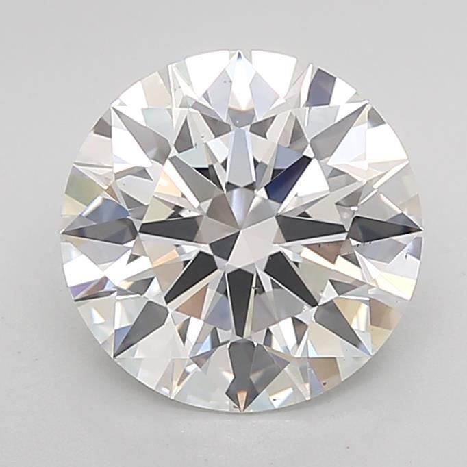 2.54ct E VS2 Ideal Cut Round Lab Grown Diamond