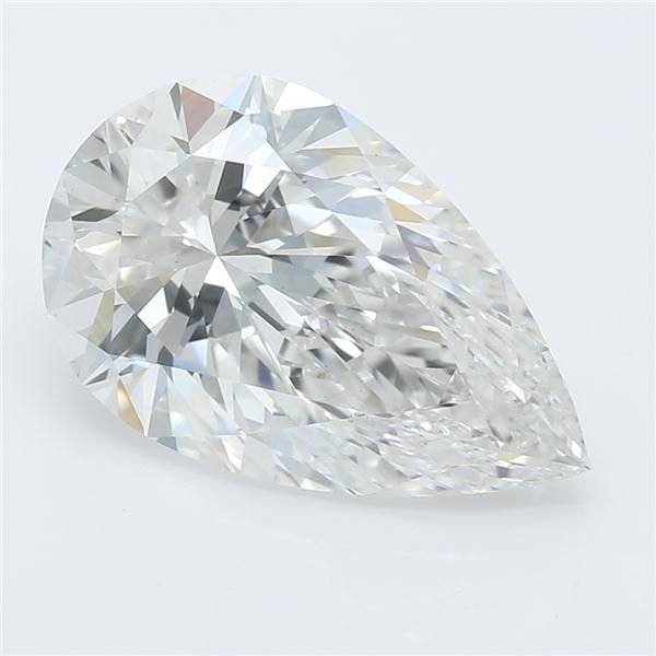 2.10ct G VS1 Rare Carat Ideal Cut Pear Lab Grown Diamond