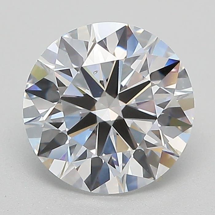 1.66ct D VS2 Rare Carat Ideal Cut Round Lab Grown Diamond