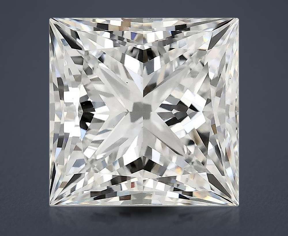 2.74 Carat Princess Lab Diamond