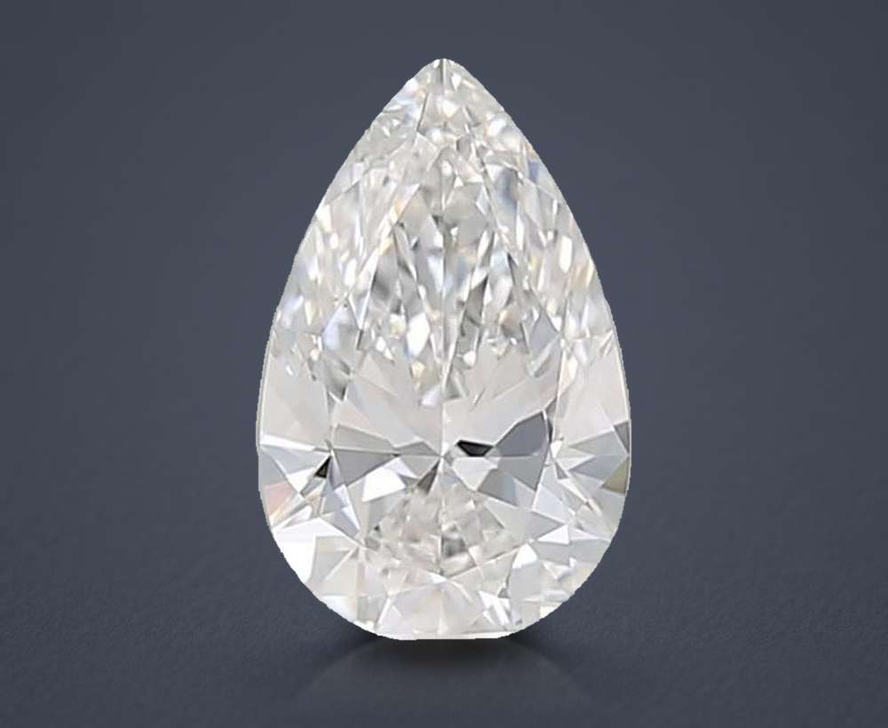 0.81 Carat Pear Lab Diamond