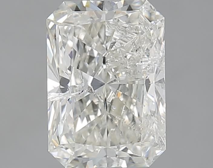 2.03ct I SI2 Rare Carat Ideal Cut Radiant Diamond