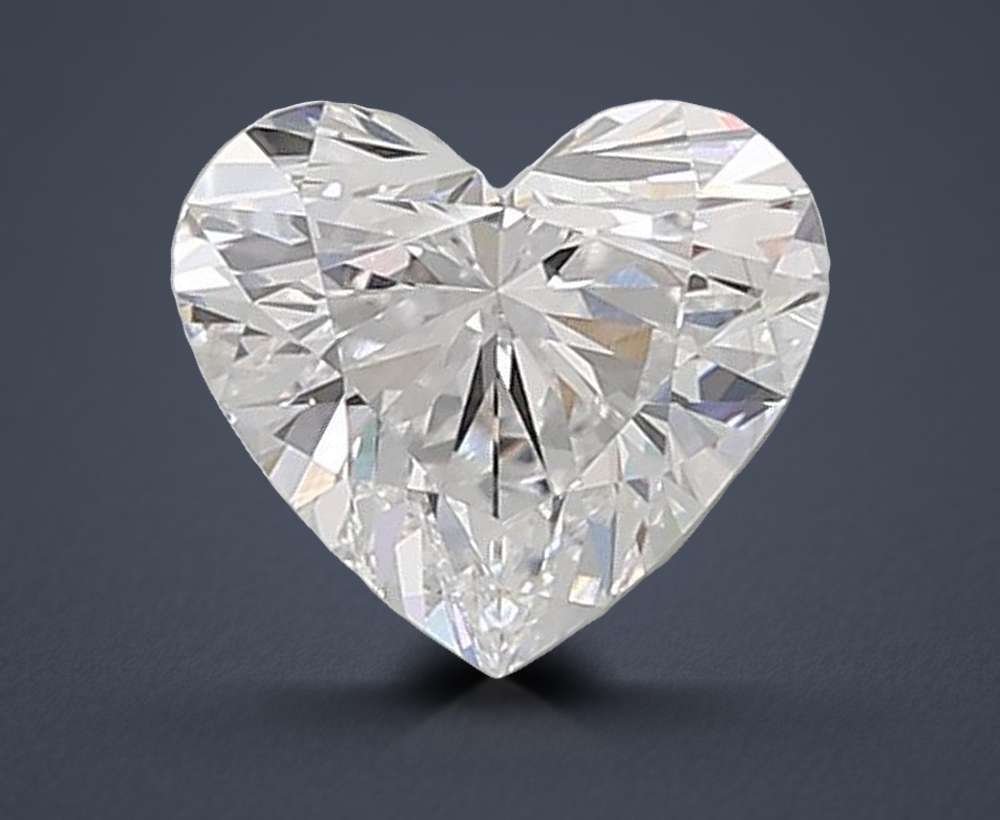 2.00 Carat Heart Lab Diamond