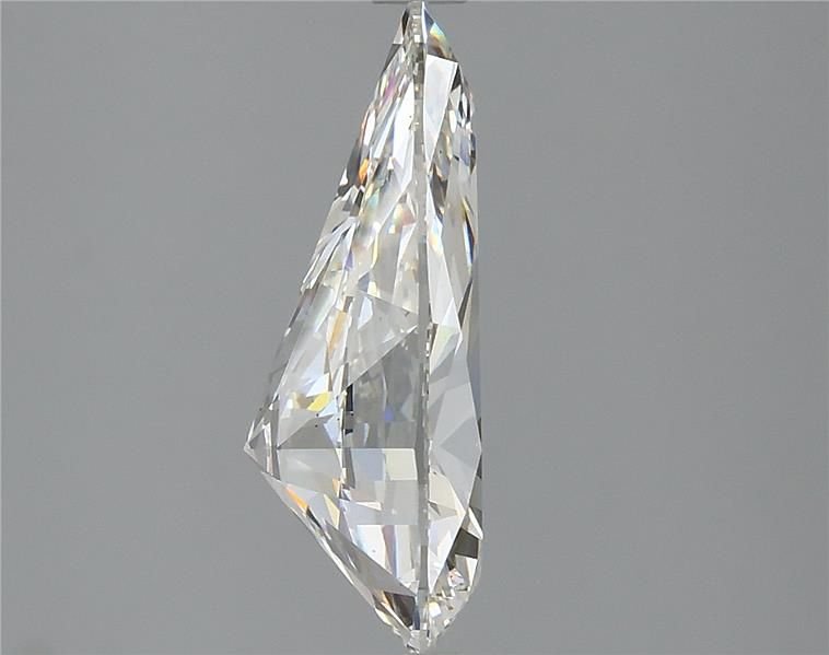 3.51ct H VS2 Rare Carat Ideal Cut Pear Lab Grown Diamond