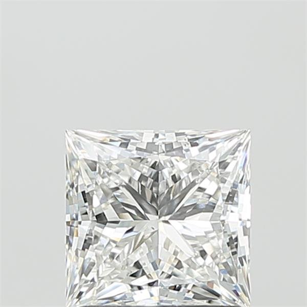 1.52ct E VS2 Rare Carat Ideal Cut Princess Lab Grown Diamond