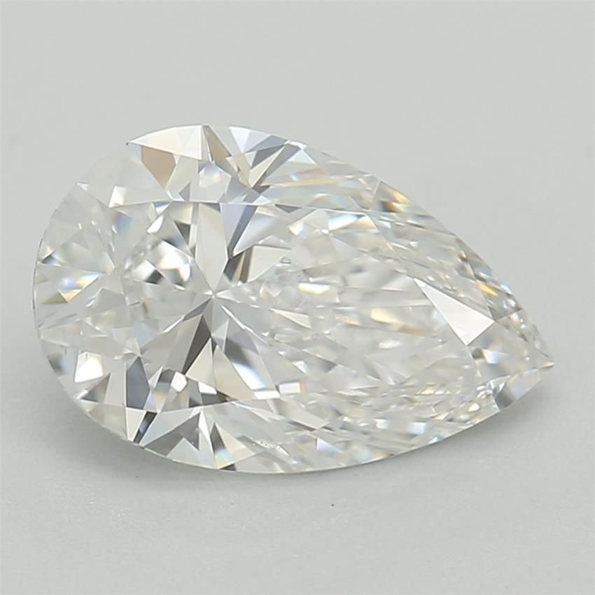 1.01ct E VS1 Rare Carat Ideal Cut Pear Lab Grown Diamond